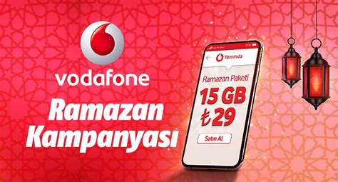 Vodafone Ramazan Ayı Bedava İnternet Kampanyası