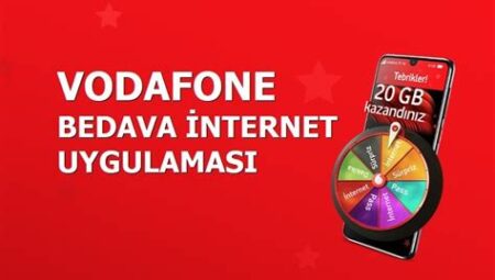 Vodafone Dijital Operatör Uygulaması Bedava İnternet